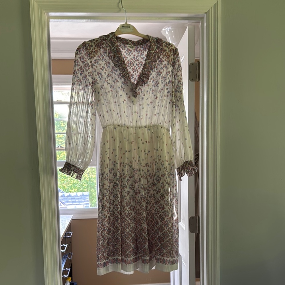 Vintage floral dress